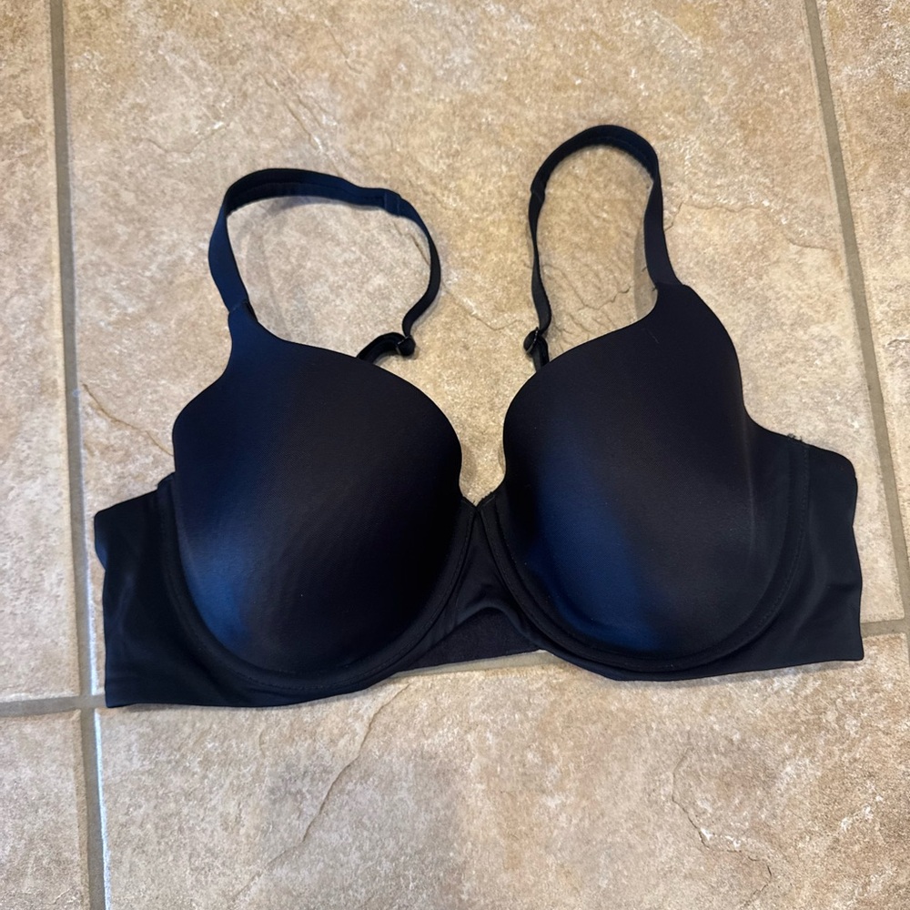 Ambrielle Black T-Shirt Bra